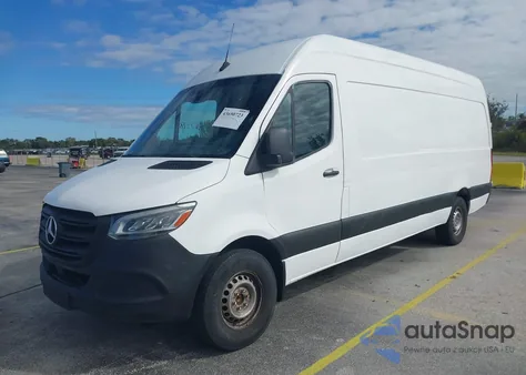 2021 Mercedes-Benz Sprinter 2500 High Roof I4 Diesel z USA, uszkodzony, nr VIN W1Y4DCHY7MT049570